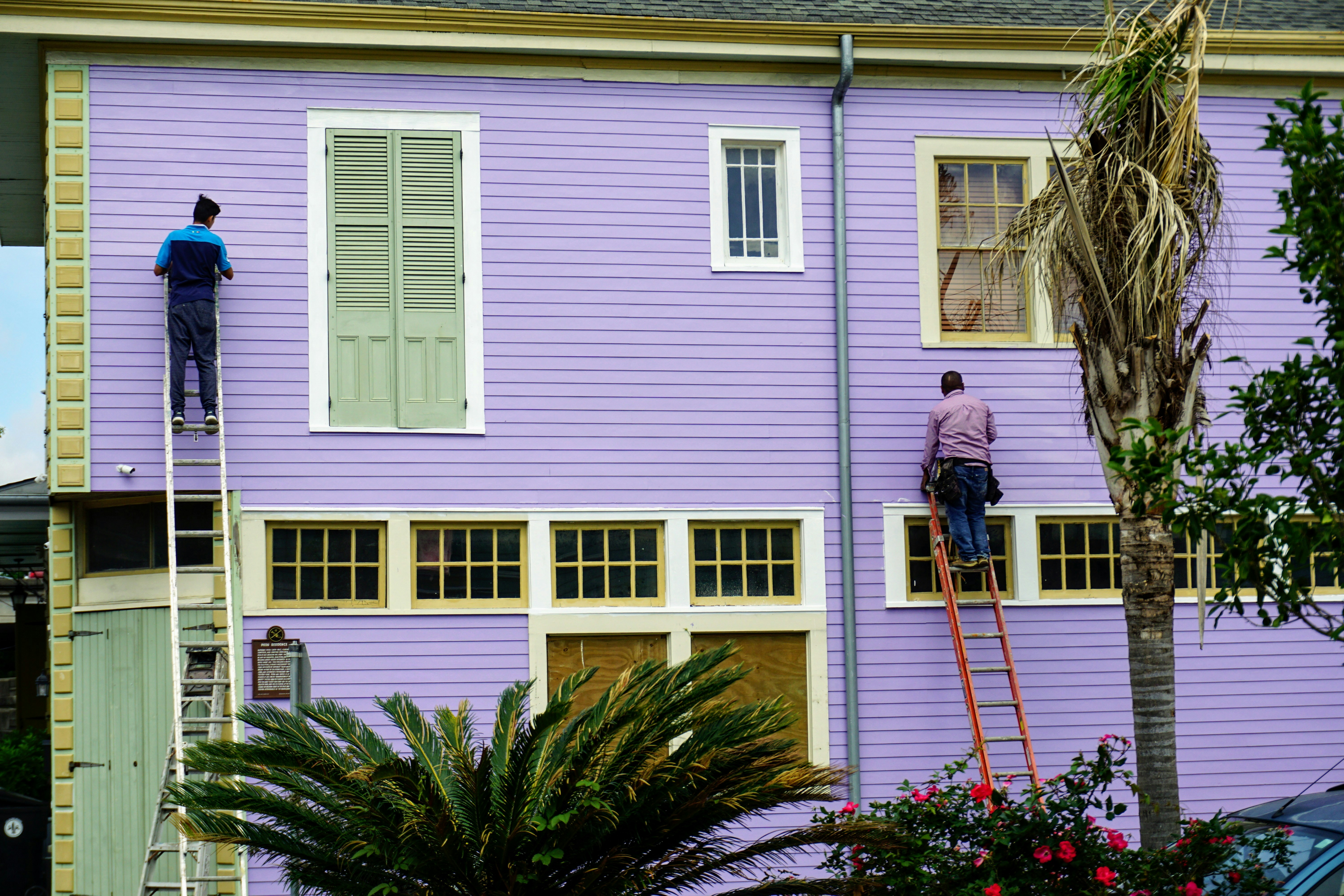 Trabajo de pintura en casas, fachadas y locales comerciales